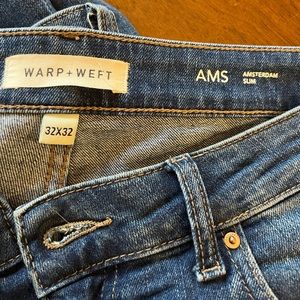 EUC Warp & Weft Jeans 32x32